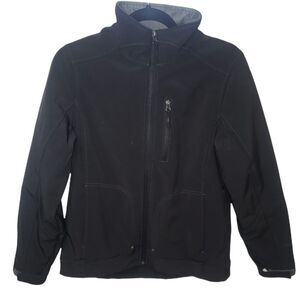 Free Country Live in It Black Jacket Coat Medium